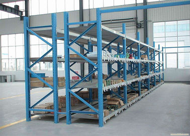 Warehouse Storage Long Span Racking System Heavy Duty Steel Shelving Customized