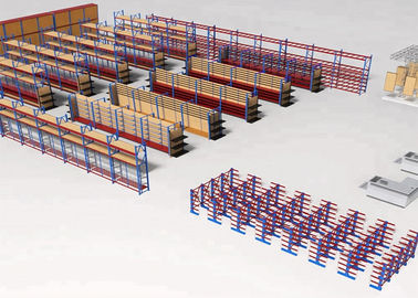 Steel Structural Mezzanine Racking System Platform Metal Shelves For Workshop