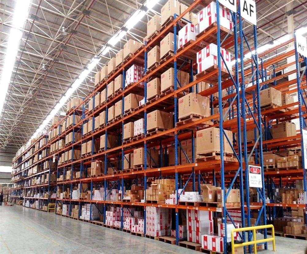 mais recente caso da empresa sobre Relatório do caso do produto: Prateleira de paletes pesada para soluções de armazenagem em armazém