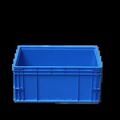 ODM Europe Standard Plastic Stackable Crates 600*400 With Lid and Customized Logos