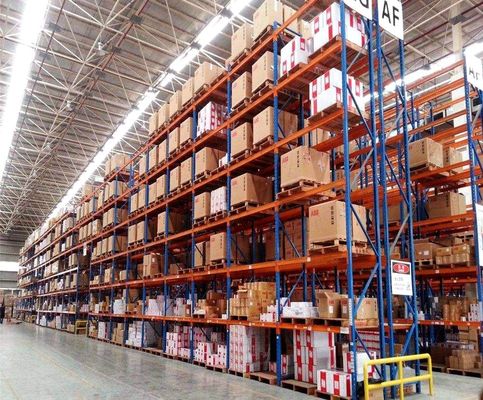 Heavy Duty Storage Warehouse Pallet Racking Q235/SS400/Q355 Steel Pallet Rack