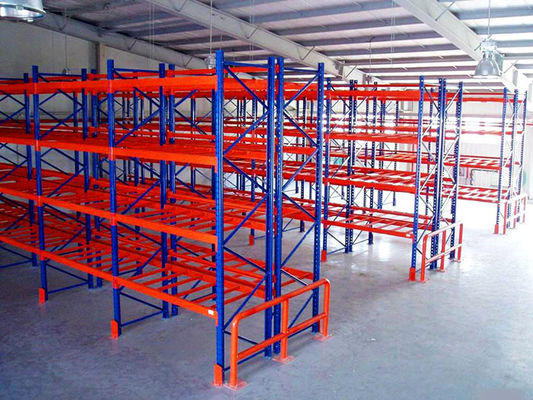 High Strength Warehouse Metal Storage Racks Adjustable Heavy Duty Shelving