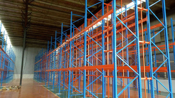 Heavy Duty Steel Warehouse Pallet Rack Dexion Standard Style Storage Solution