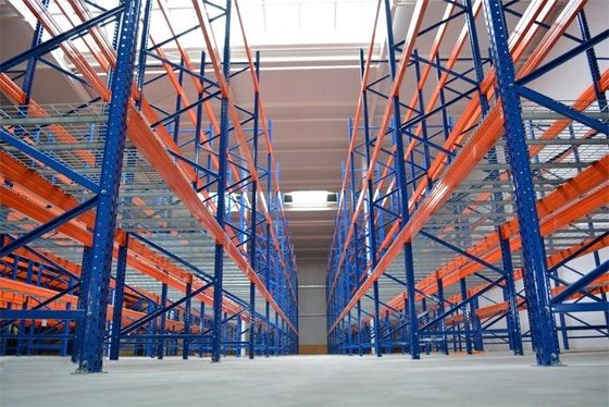 Dexion Style Warehouse Pallet Racks Steel Storage Solutions Powder Coated