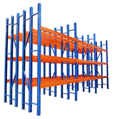 Q235/355 Steel Selective Pallet Racking System For Distribution Centers Storage