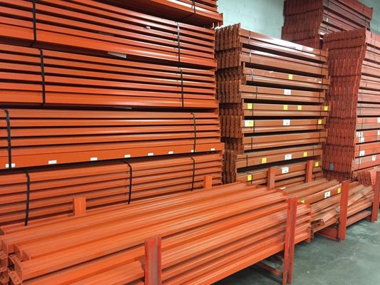 Warehouse Storage Pallet Rack , Industrial Pallet Racking System ISO9001 Certified