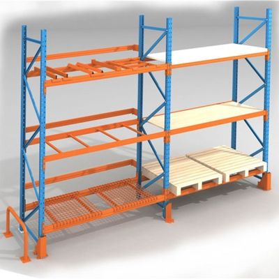 Warehouse Storage Pallet Rack , Industrial Pallet Racking System ISO9001 Certified