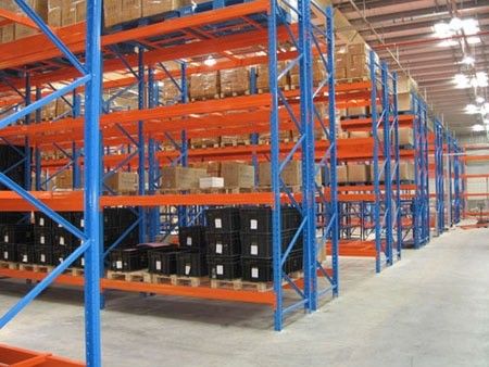 Warehouse Storage Pallet Rack , Industrial Pallet Racking System ISO9001 Certified