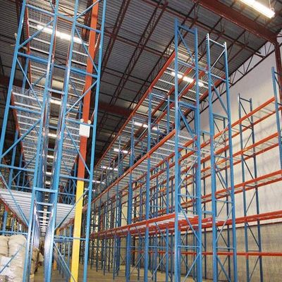 Heavy Duty Selective Pallet Racking System With Durability 500-5000kg Capacity Galv