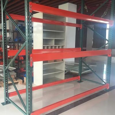 Custom Heavy Duty Warehouse Storage Racks Cold Room American Teardrop Standard Pallet Rack
