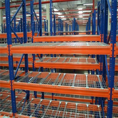 Warehouse Heavy Duty Steel Wire Mesh Deck Panels 5.0mm Wire Diam