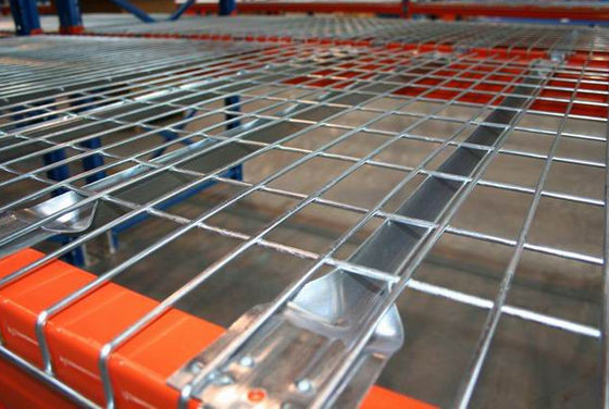 100kg-2000kg Wire Mesh Decking Fireproof For Warehouse Pallet Rack