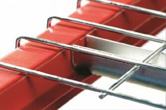 100kg-2000kg Wire Mesh Decking Fireproof For Warehouse Pallet Rack