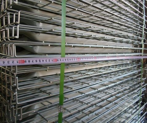 Heavy Duty Galvanized Steel Mesh Decking Customized For Pallet Racking System
