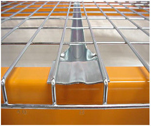 Heavy Duty Galvanized Steel Mesh Decking Customized For Pallet Racking System