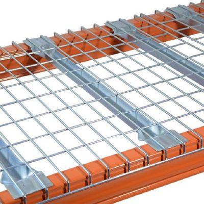 Heavy Duty Galvanized Steel Mesh Decking Customized For Pallet Racking System