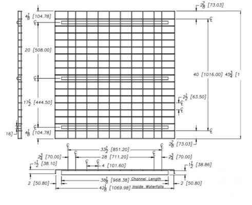 Versatility Wire Mesh Decking Panels 100kg-2000kg Loading Capacity