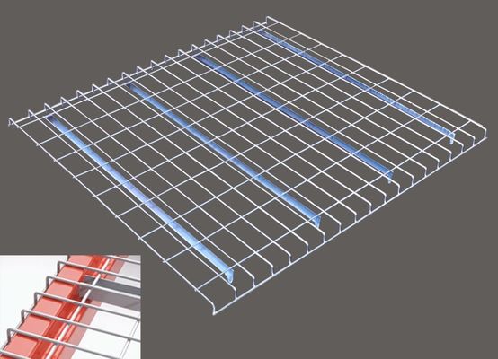 Galvanized Wire Mesh Decking Powder Coated for Warehouse / Supermarket