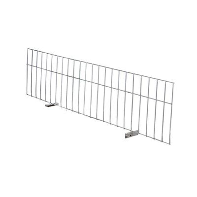 Standing Free / Hangling Steel Wire Mesh Divider For Pallet Racking