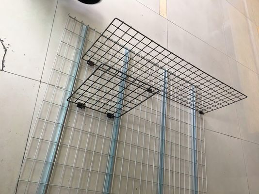 Standing Free / Hangling Steel Wire Mesh Divider For Pallet Racking