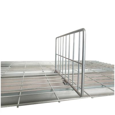 Longspan Shelving Step Beam Iron Warehouse Industrial Shelf Wire Pallet Mesh Deck