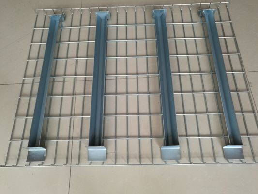 Metallic Zinc Wire Mesh Decking Panels 100x25mm for Material Handling
