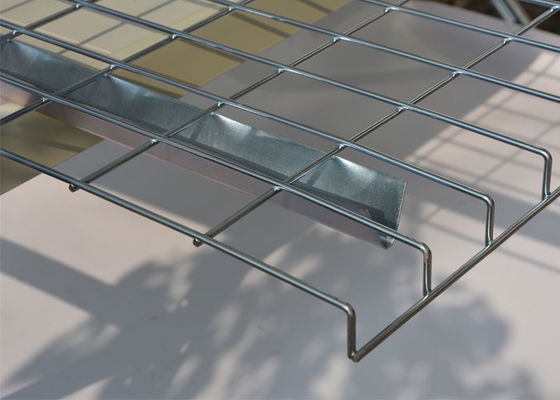 U Channel Steel Storage Wire Mesh Decking For Warehouse