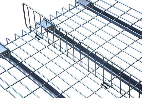 Movable Wire Mesh Dividers / Panels Free Standing Full Height With Clips