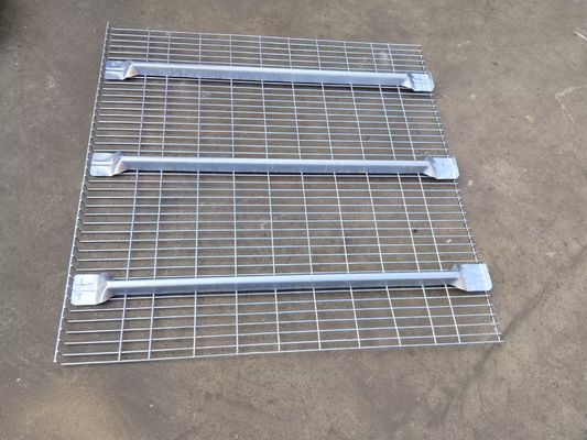 Galvanized Steel Wire Mesh Decking 50x100 25*100 Flared Channel For Warehouse Storage