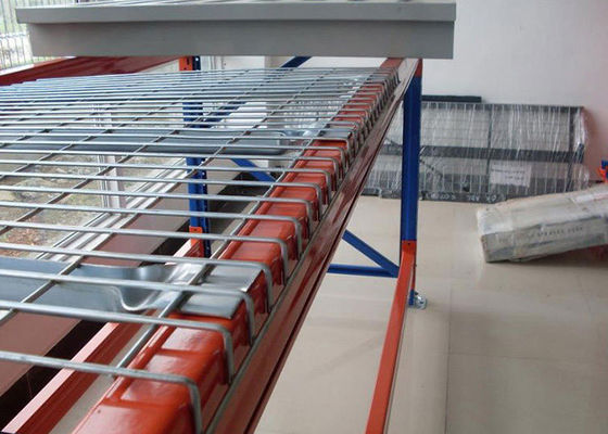Galvanized Powder-Coated Steel Wire Mesh Decking Custom Warehouse Storage Solution