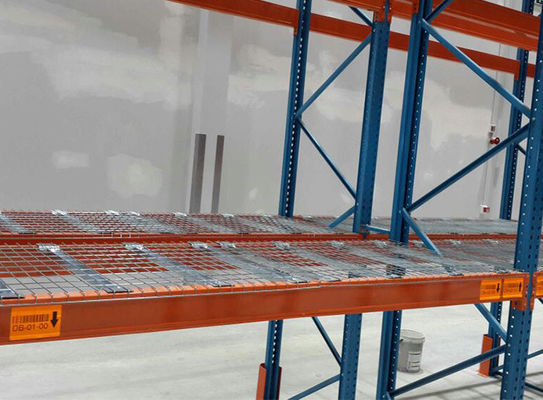 Galvanized Powder-Coated Steel Wire Mesh Decking Custom Warehouse Storage Solution