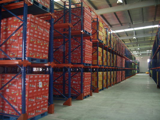 OEM Warehouse Heavy Duty Storage Racks , Drive In Through Pallet Rack