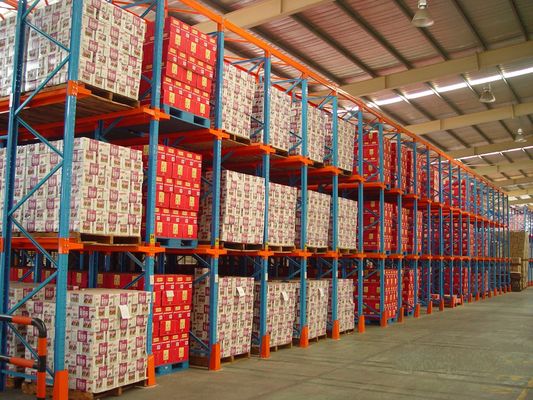 Cold Storage Drive In Pallet Racking RAL System CE Certificated