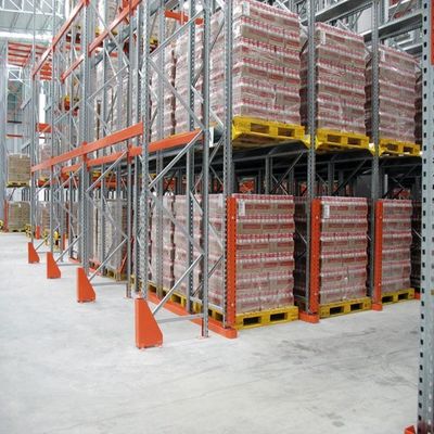 Customized Garage Drive In Pallet Racking , Factory Pallet Racking System