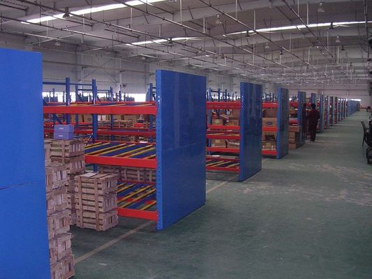 Customized Carton Flow Rack System 100-1000Kgs Per Bed For Warehouse Storage