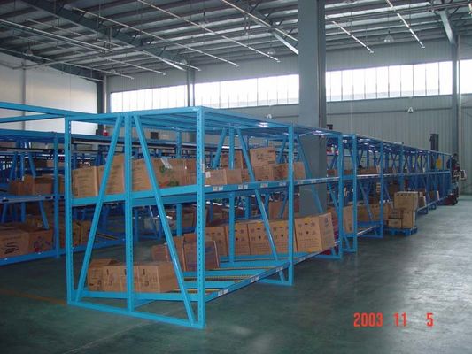 Customized Carton Flow Rack System 100-1000Kgs Per Bed For Warehouse Storage