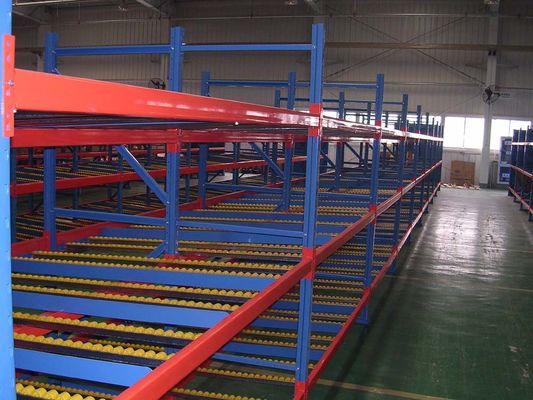 Customized Carton Flow Rack System 100-1000Kgs Per Bed For Warehouse Storage