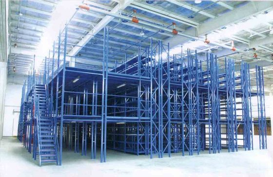 Compound Structural High Level Mezzanine Rack Warehouse Steel Platform