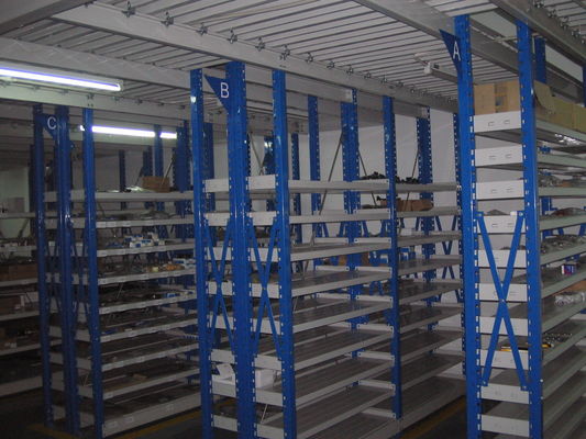ISO9001 Mezzanine Rack Industrial Storage Multi Level Racking System