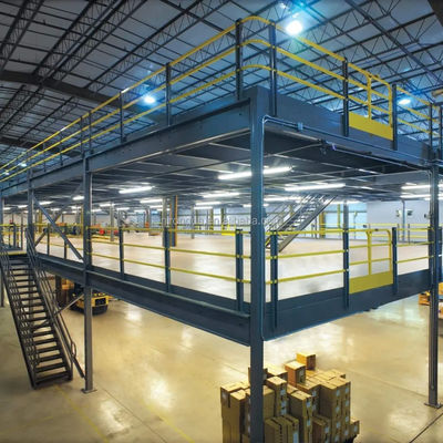 Heavy Duty Steel Warehouse Pallet Racks Metal Mezzanine Platform Shelf Customized