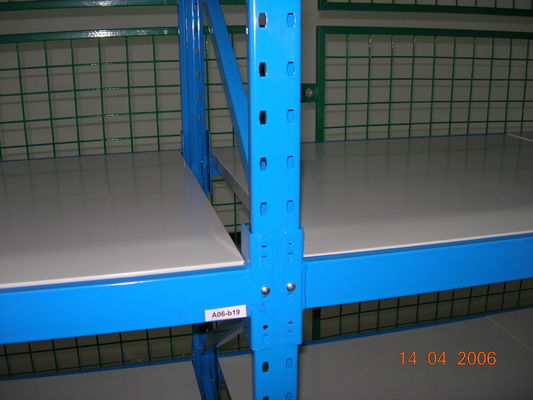 Light Duty Longspan Shelving 4 Layers Steel Metal Storage Rack Shelf For Warehouse