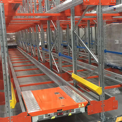 High Density Automatic Radio Shuttle Racking System For Warehouse Storage