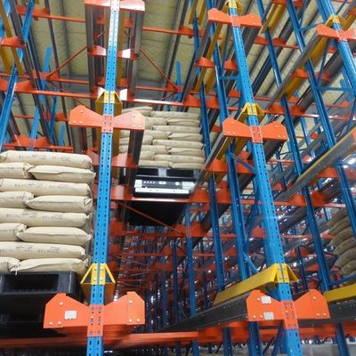 Warehouse Economic Space Saving Radio Shuttle Pallet Racking System For Warehouse