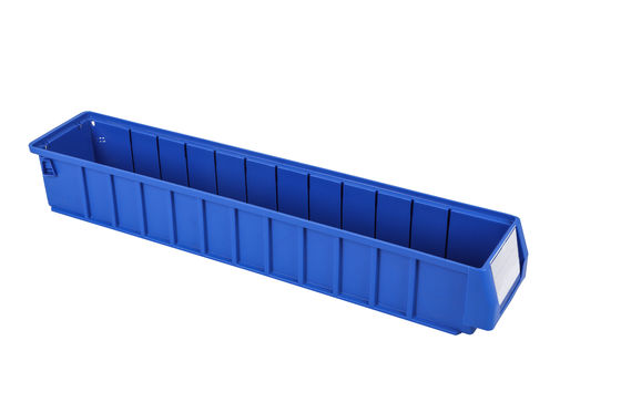 Plastic Hardware Wall Hanging Storage Bins Stackable Nestable For Warehouse Rack Workbench