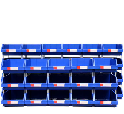 PP PE Plastic Shelf Storage Bins Stackable for Industrial Warehouse Tool