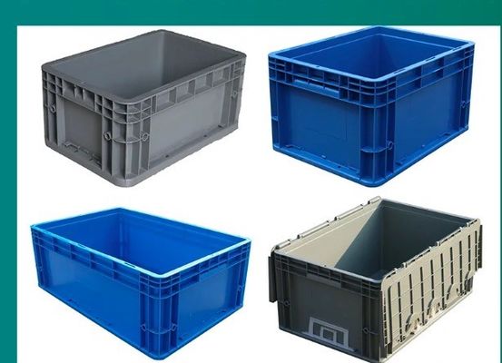 Plastic Stackable Tote For Automated Storage And Retrieval System Mini Load ASRS