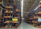 High Density Very Narrow Aisle Racking Storehouse Galvanized Surface Accessories Included