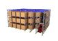 High Density Storage Solution Q235B Drive Through Pallet Racking
