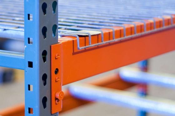 Teardrop Heavy Duty Steel Selective Pallet Racking System para soluções de armazenamento