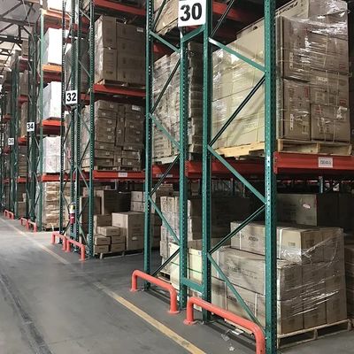 Armazém de armazenamento de carga pesada Racks Cold Room American Teardrop Standard Pallet Rack